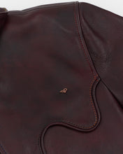 Cargar imagen en el visor de la galería, Handmade Burgundy Leather Jacket

