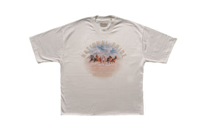 T-SHIRT CABALLOS Cruda