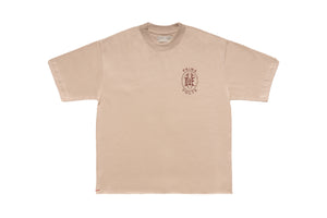 T-SHIRT HERITAGE OATMEAL