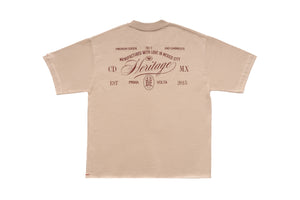 T-SHIRT HERITAGE OATMEAL