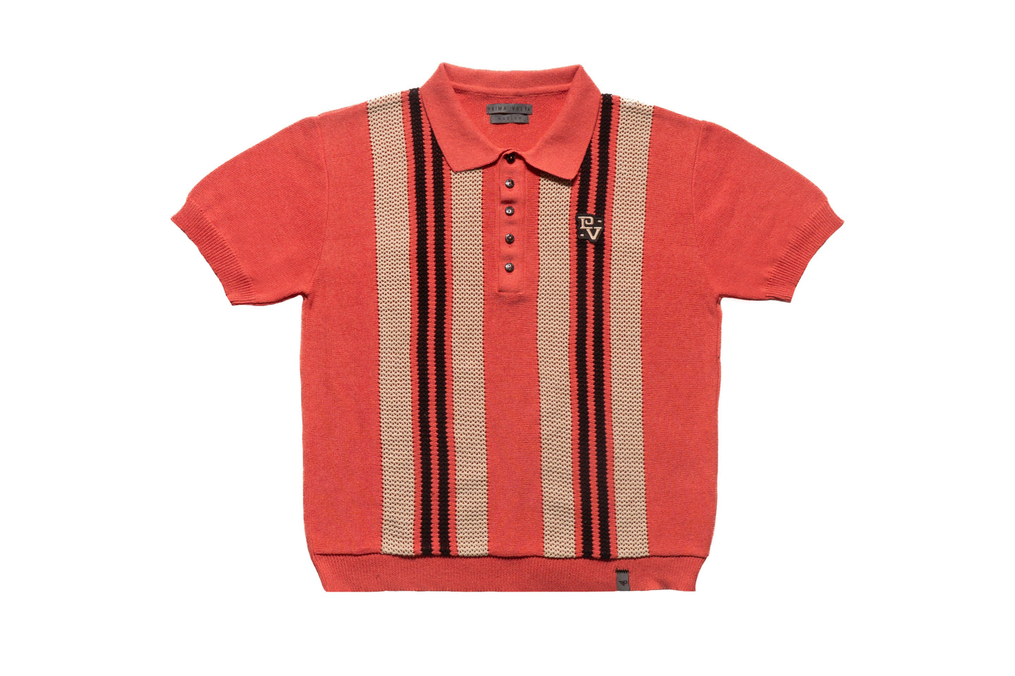 Polo tejido - CORAL