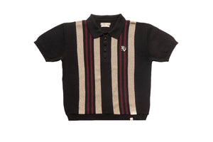 Polo tejido - NEGRO