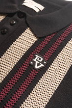 Cargar imagen en el visor de la galería, Polo tejido - NEGRO
