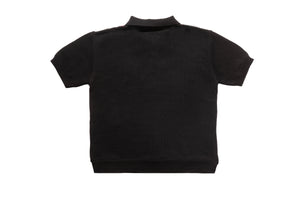 Polo tejido - NEGRO