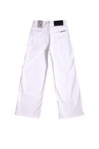 JEANS CULOTTE WHITE