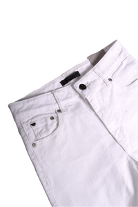 JEANS CULOTTE WHITE