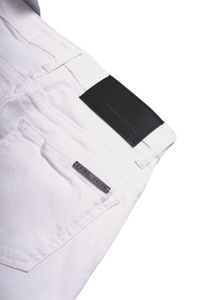 JEANS WIDE WHITE