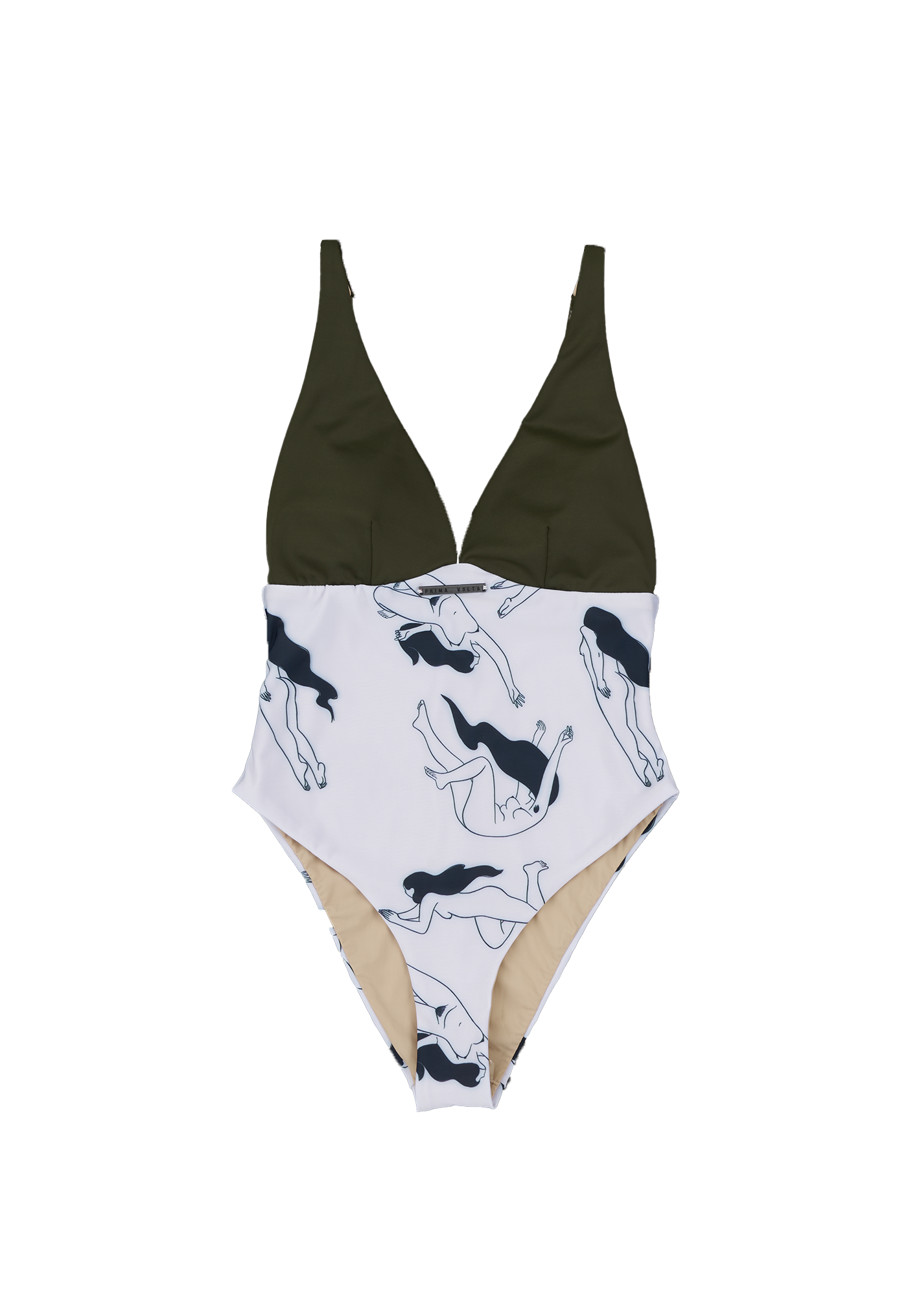 Marea Viva Low Back Swimsuit By Maria Conejo