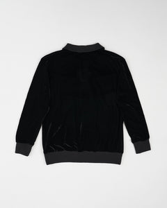 Black Velvet Track Jacket