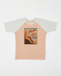 Belleza Raglan Grey & Pink by Emiliano Cocca