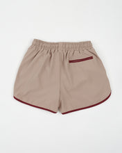 Cargar imagen en el visor de la galería, Retro Beige Burgundy Swimwear
