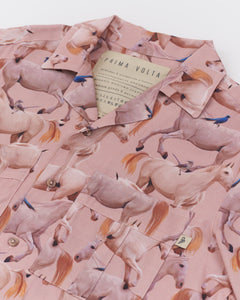 Nostalgia Dreaming Cabana Shirt by Ricardo Luevanos