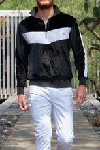 Cargar imagen en el visor de la galería, Black Velvet Track Jacket
