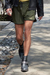 Retro Military Green Swimwear