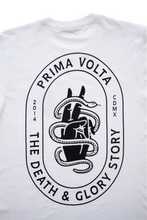Cargar imagen en el visor de la galería, T-shirt blanca Death &amp; Glory
