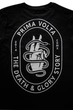 Cargar imagen en el visor de la galería, T-shirt negra Death &amp; Glory

